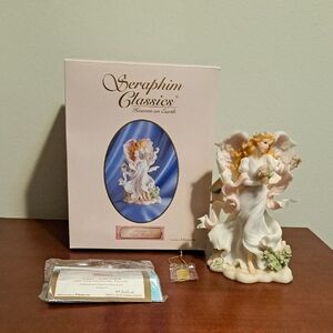 Seraphim Classics Claire Angel Friend Resin Angel 2001 With COA